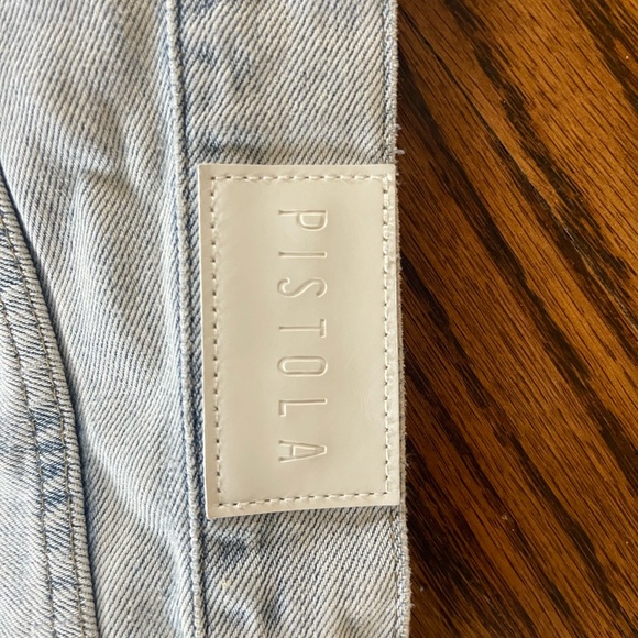 PISTOLA: Gigi Low Rise Cut Off Short in Rennie - Picture 5 of 6